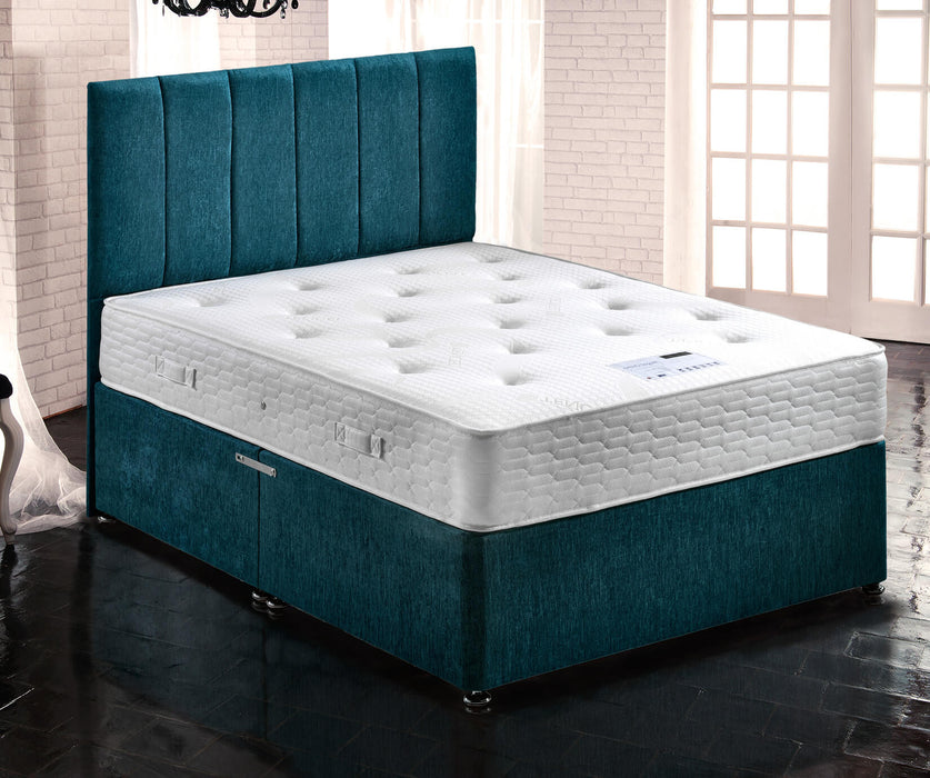 Regal Orthopedic Divan Small Double 4ft Bed Set Base Mattress