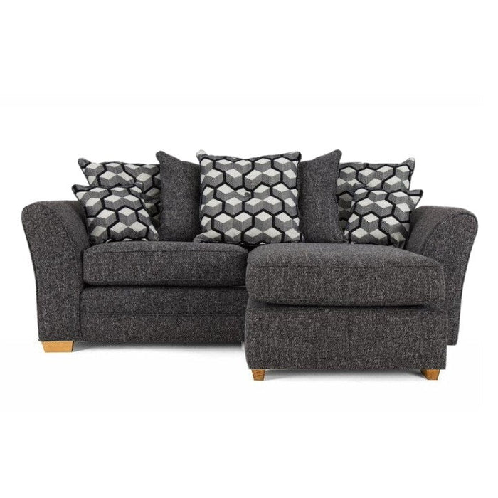 Charlotte Fabric Sofa & Armchair Collection - Scatter or Standard Back - Choice Of Fabrics - The Furniture Mega Store 