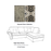 Cora Corner Chaise End Sofa - Choice Of Fabrics - The Furniture Mega Store 