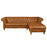 Westminster Vintage Leather Buttoned Chesterfield Corner Chaise Sofa - Various Options - The Furniture Mega Store 