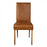 Edwin Rollback Vintage Leather Dining Chair - Choice Of Leathers & Legs - The Furniture Mega Store 