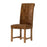 Rollback Vintage Leather Patchwork Dining Chair - The Furniture Mega Store 