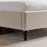 Rosa Natural Fabric 4'6 Double Bed - The Furniture Mega Store 