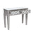 Taylor Grey & Mirrored 2 Drawer Console Table - The Furniture Mega Store 