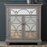 Taylor Grey & Mirrored 2 Door 1 Drawer Sideboard - The Furniture Mega Store 