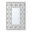 Taylor Grey & Mirrored Wall Mirror - 118cm - The Furniture Mega Store 