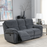 Carlton Fabric Recliner 3 Seater & 2 Seater Sofa Set - The Furniture Mega Store 