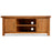 Earlswood Solid Oak Widescreen TV Cabinet - The Furniture Mega Store 