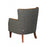 Stanford Chair - Moreland Harris Tweed & Vintage Leather - The Furniture Mega Store 