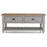 Sunbury Parquet Oak & Grey Painted 2 Drawer Coffee Table - The Furniture Mega Store 