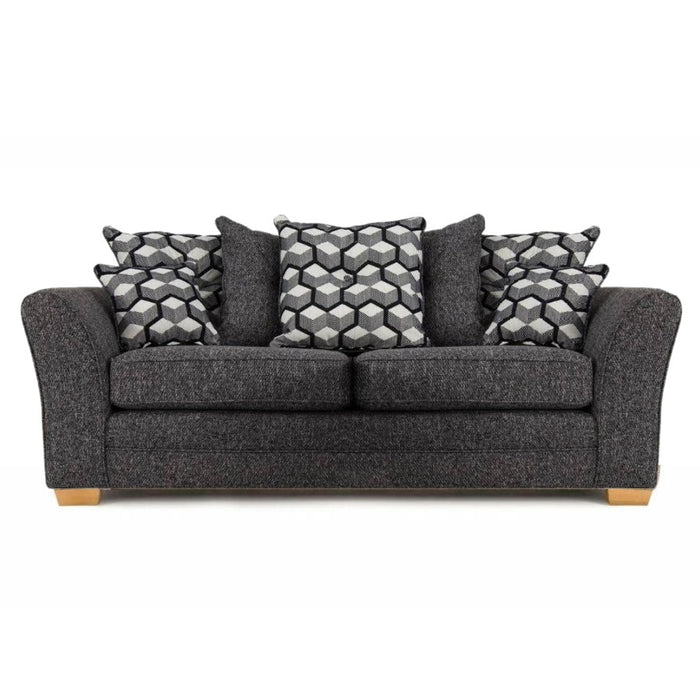 Charlotte Fabric Sofa & Armchair Collection - Scatter or Standard Back - Choice Of Fabrics - The Furniture Mega Store 