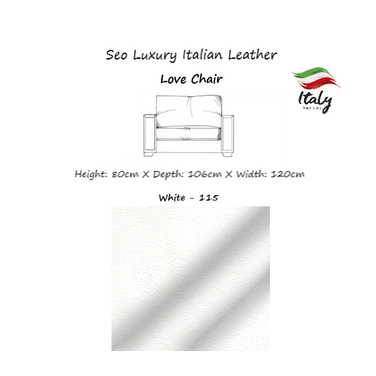 Seo Luxury Italian Leather Sofa Collection - Choice Of Sizes & Leathers - The Furniture Mega Store 