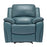 Falcon Leather Recliner Armchair - Choice Of Colours - The Furniture Mega Store 