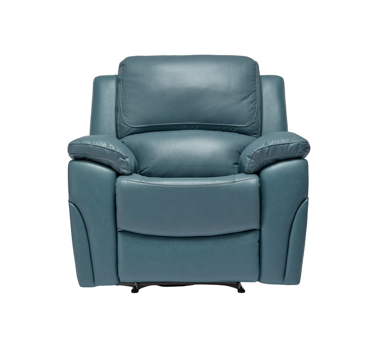 Falcon Leather Recliner 3 Seater Sofa + 2 Armchairs  Set - Choice Of Colours - The Furniture Mega Store 