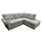 Cora Corner Chaise End Sofa - Choice Of Fabrics - The Furniture Mega Store 