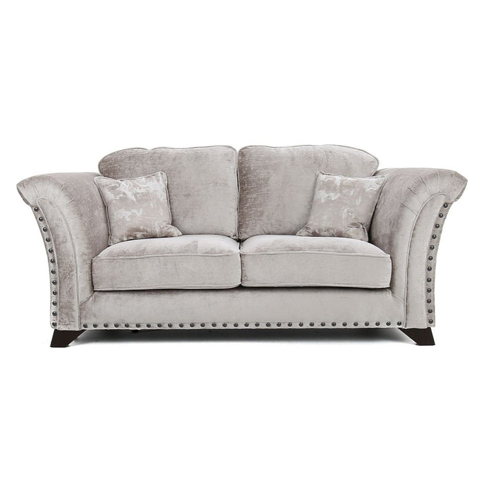 Vesper Fabric Sofa Collection - Choice Of Fabrics & Pillow Or Standard Back - The Furniture Mega Store 