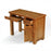 Earlswood Solid Oak Single Desk - The Furniture Mega Store 