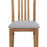 Berkley Nordic Oak Dining Chairs - Set Of 2 - The Furniture Mega Store 