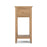Berkley Nordic Oak 1 Drawer Telephone Table - The Furniture Mega Store 