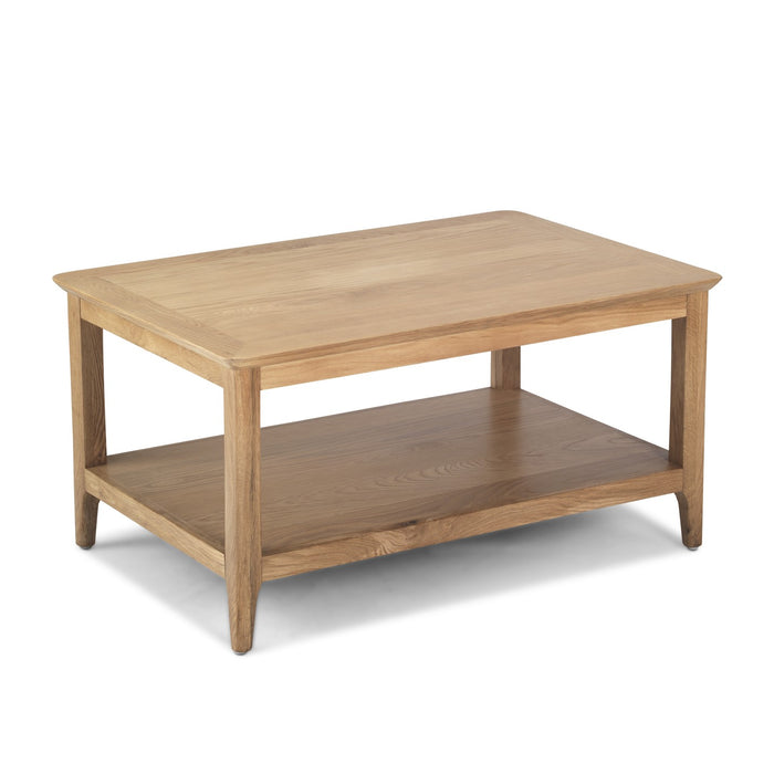 Berkley Nordic Oak Large Coffee Table - The Furniture Mega Store 