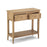 Berkley Nordic Oak 2 Drawer Console Table - The Furniture Mega Store 