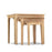 Berkley Nordic Oak 3 Nest Tables - The Furniture Mega Store 