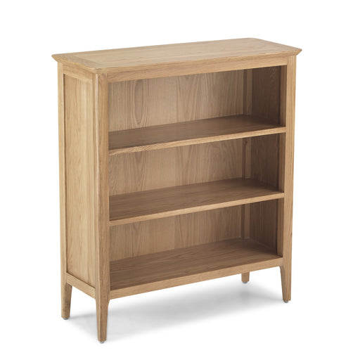 Berkley Nordic Oak Low Bookcase - The Furniture Mega Store