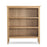 Berkley Nordic Oak Low Bookcase - The Furniture Mega Store 