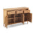 Berkley Nordic Oak Large 3 Door 3 Drawer Sideboard - The Furniture Mega Store 