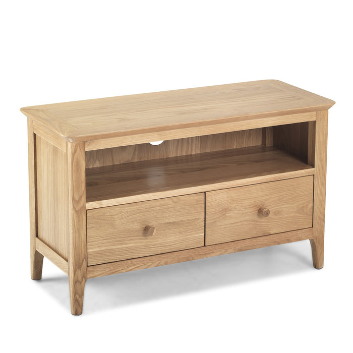 Berkley Nordic Oak Compact TV Unit - The Furniture Mega Store 