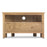 Berkley Nordic Oak Corner 1 Drawer TV Unit - The Furniture Mega Store 