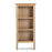 Berkley Nordic Oak Slim Bookcase - The Furniture Mega Store 