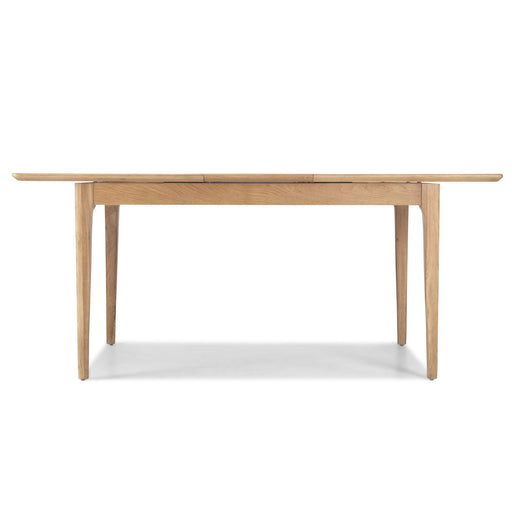Berkley Nordic Oak Extended Dining Table - 120cm - 160cm - The Furniture Mega Store