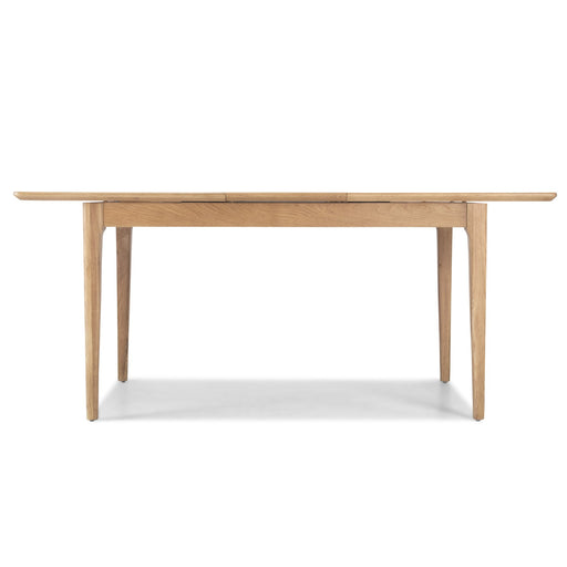 Berkley Nordic Oak Extended Dining Table - 120cm - 160cm - The Furniture Mega Store 