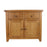 Torino Country Solid Oak Small 2 Door 2 Drawer Sideboard - The Furniture Mega Store 