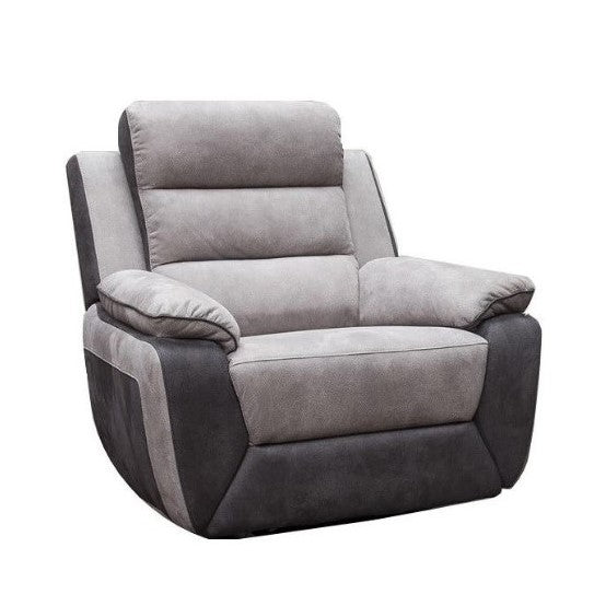 Ellis Recliner Armchair - Manual or Power With USB Ports - The Furniture Mega Store 