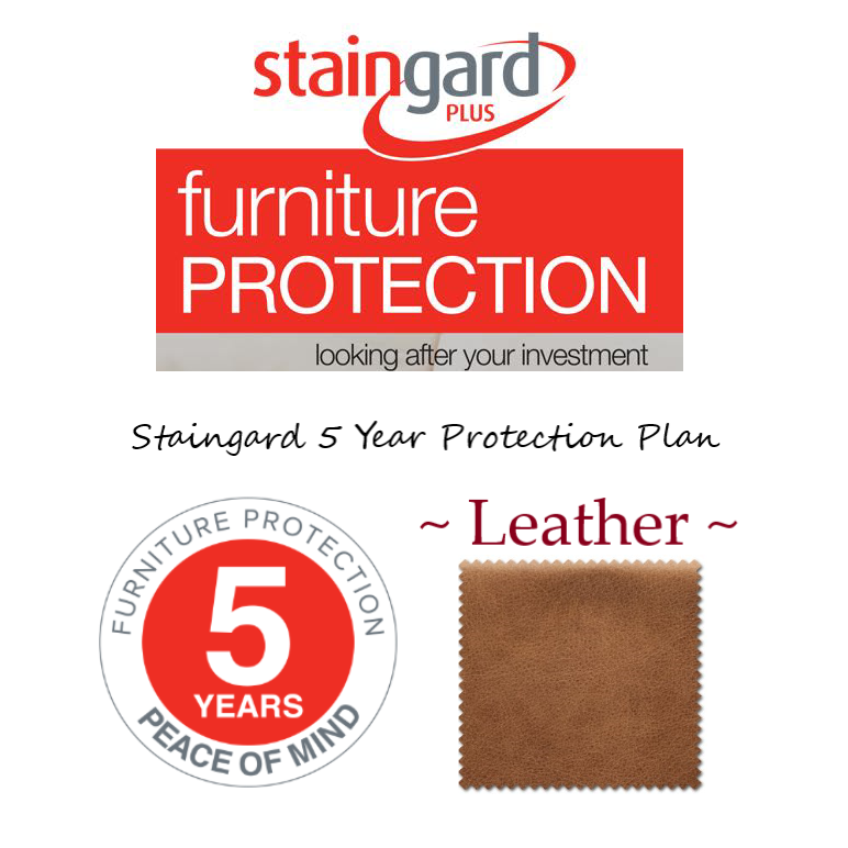 Staingard Plus 5 Year Stain & Accidental Damage Cover Leather Sofas