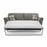 Charlotte Sofa Bed - Choice Of Scatter or Standard Back - Choice Of Fabrics - The Furniture Mega Store 