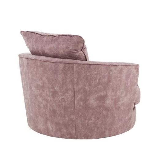Sublime Fabric Swivel Chair - Choice Of Colours - The Furniture Mega Store