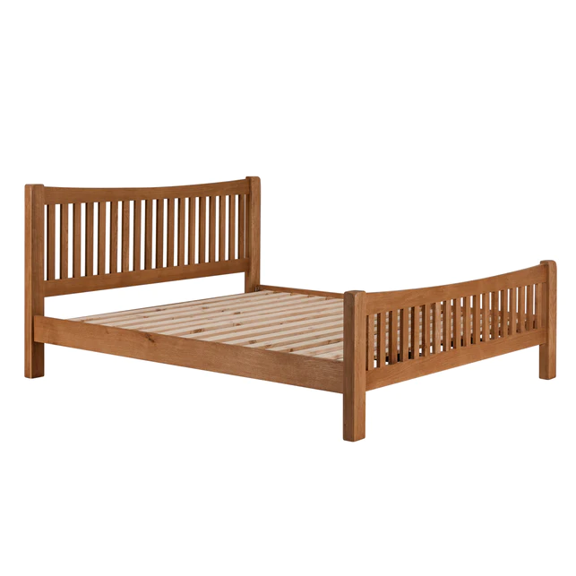 King size country online bed frame