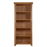 Torino Country Solid Oak Large Bookacse - The Furniture Mega Store 