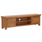 Torino Country Solid Oak Extra Large 2 Door TV Cabinet - 150cm - The Furniture Mega Store 