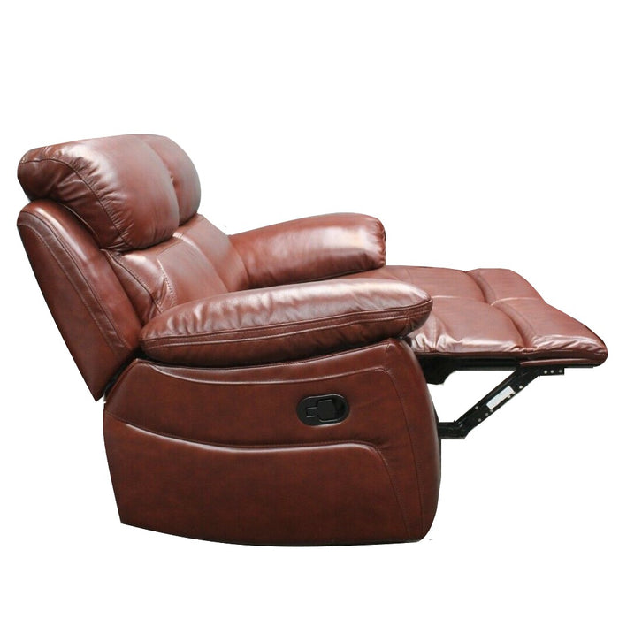 Dallas Leather Recliner Sofa Collection - Choice Of Manual or Power Function - The Furniture Mega Store 