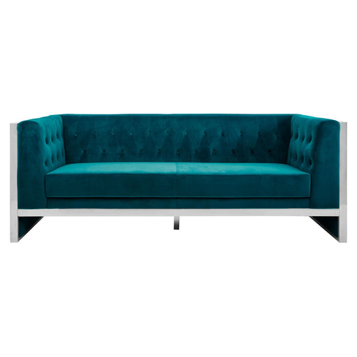 Vogue 3 Seater Velvet Sofa - Choice Of Colours - The Furniture Mega Store 