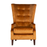 Throne Winged Accent Chair - Sublime Rust - Choice Of Legs - The Furniture Mega Store 
