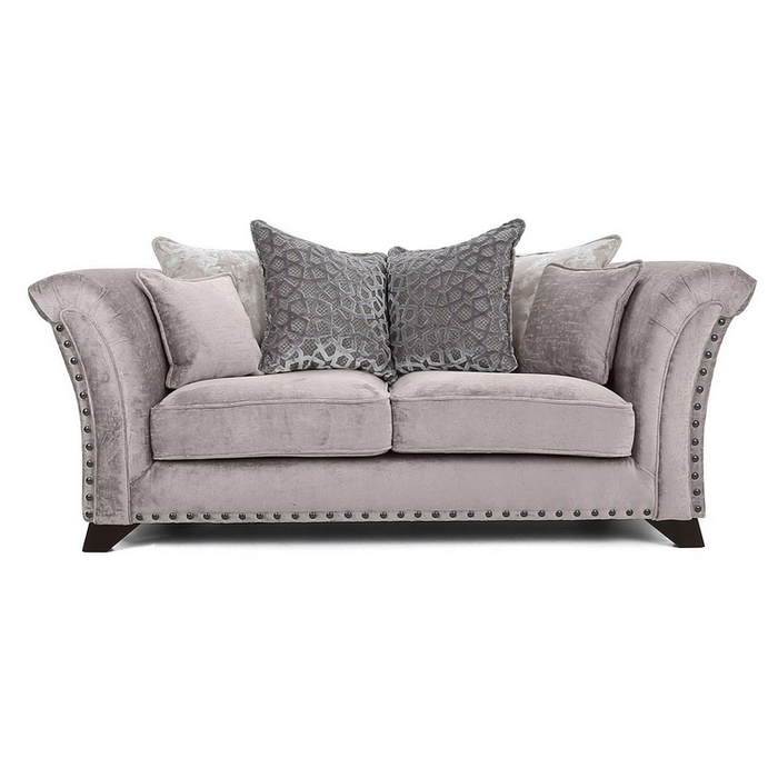 Vesper Fabric Sofa Collection - Choice Of Fabrics & Pillow Or Standard Back - The Furniture Mega Store 