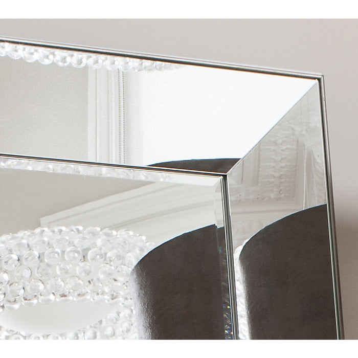 Vasto Leaner Mirror Silver - The Furniture Mega Store 