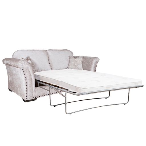 Vesper Fabric 120cm Deluxe Sofa Bed - Choice of Fabric & Feet - The Furniture Mega Store 