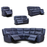 Walton Fabric Recliner Sofa Collection - Choice Of Colours - The Furniture Mega Store 