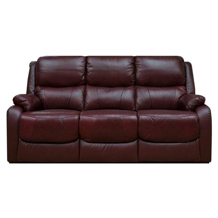 Emblem Leather 3+2 Seater Sofa Set - Choice Of Colours - The Furniture Mega Store 